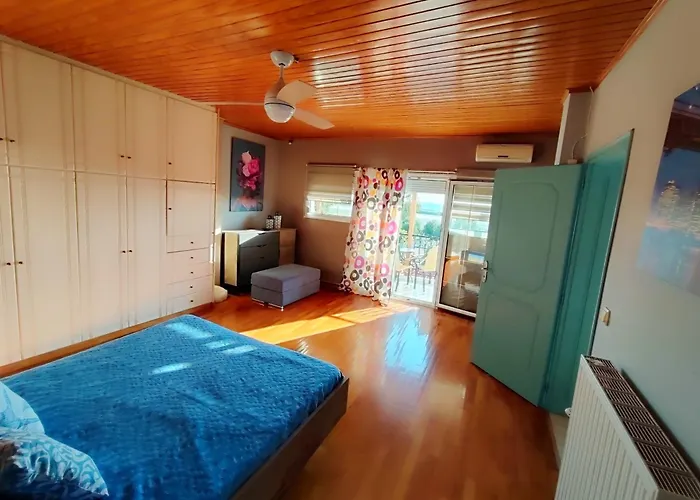 Апартаменты Spasmata Village Marica's House Only Adults - Sunset & Ionian Sea View *